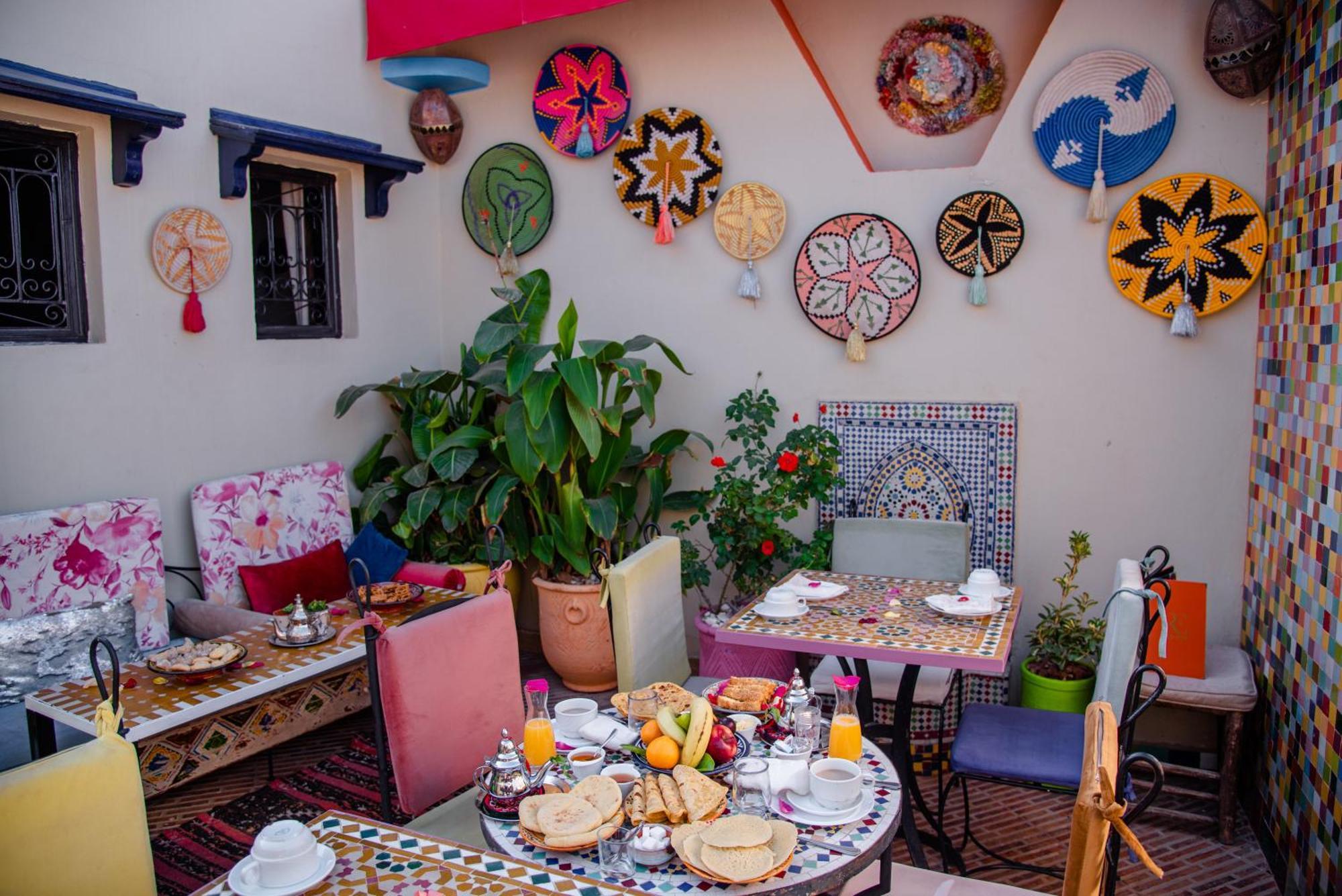 Riad Eva Marrakesch Exterior foto